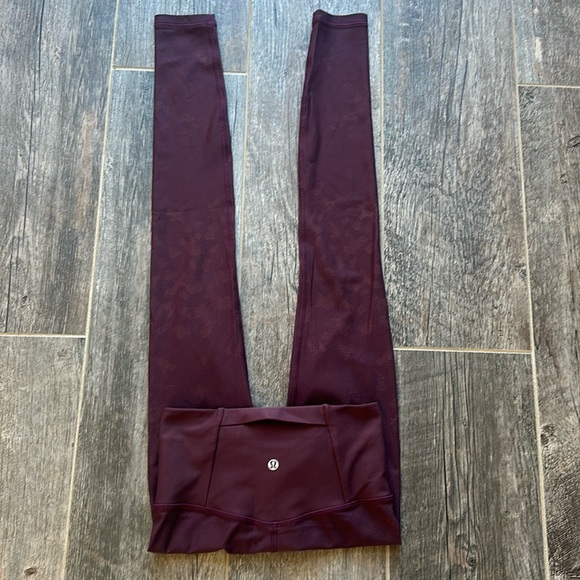 lululemon athletica Pants - Lululemon high rise leggings size 4